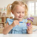 WOOPIE Zestaw DIY Magnesy Odlewy Gipsowe Księżniczki 11 el - 003