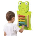 VIGA Drewniana Tablica Manipulacyjna Liczydło Żabka Certyfikat FSC Montessori - 009