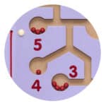 VIGA Tablica Sensoryczna Manipulacyjna Hipopotam Certyfikat FSC Montessori - 005