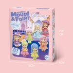 WOOPIE Zestaw DIY Magnesy Odlewy Gipsowe Księżniczki 11 el - 008
