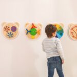 VIGA Drewniana Tablica Kolory Certyfikat FSC Montessori - 004