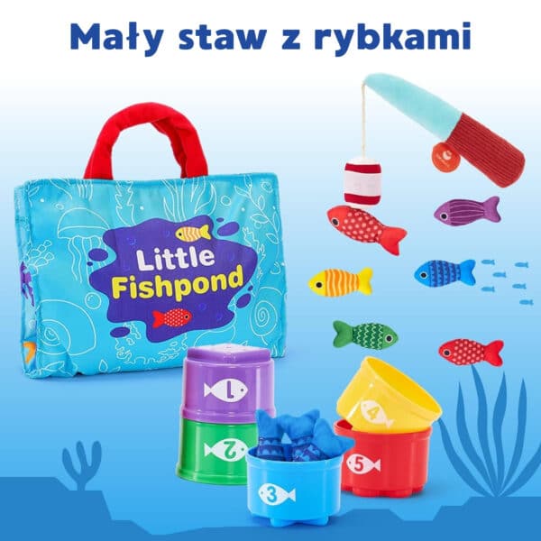 WOOPIE Zestaw Małego Wędkarza Nauka Liczenia 22 El. - 004
