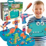 WOOPIE Zestaw Majsterkowicza Klocki Dinozaur Śrubki - 001