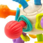 WOOPIE BABY Miękka Grzechotka 2w1 Gryzak Zabawka Sensoryczna dla Niemowląt 0m+ - 010