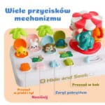 WOOPIE BABY Wyskakujące Zwierzątka Pop Up Karuzela Zabawka Interaktywna - 003