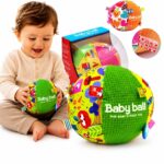 WOOPIE BABY Miękka Sensoryczna Piłka Pani Metka z Wszywkami dla Malucha + Dźwięk - 001