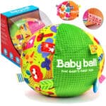 WOOPIE BABY Miękka Sensoryczna Piłka Pani Metka z Wszywkami dla Malucha + Dźwięk - 003