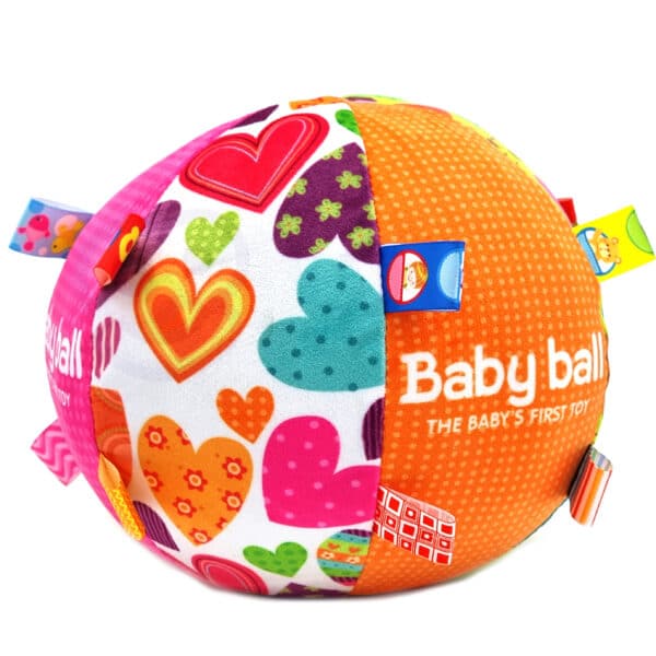 WOOPIE BABY Miękka Sensoryczna Piłka Pani Metka z Wszywkami dla Malucha + Dźwięk - 004