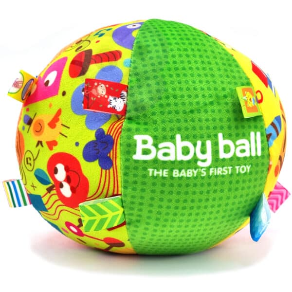 WOOPIE BABY Miękka Sensoryczna Piłka Pani Metka z Wszywkami dla Malucha + Dźwięk - 005