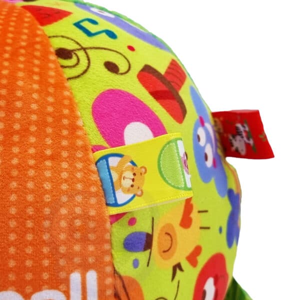 WOOPIE BABY Miękka Sensoryczna Piłka Pani Metka z Wszywkami dla Malucha + Dźwięk - 008