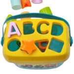 WOOPIE BABY Sorter 2w1 Skrzynka Walizka + Nauka Alfabetu i Kształtów - 004