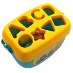 WOOPIE BABY Sorter 2w1 Skrzynka Walizka + Nauka Alfabetu i Kształtów - 006