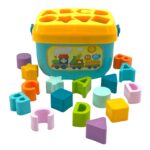 WOOPIE BABY Sorter 2w1 Skrzynka Walizka + Nauka Alfabetu i Kształtów - 007