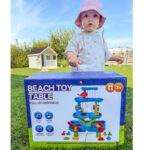WOOPIE Stolik Wodny 4w1 Piaskownica Wodospad XL 4-Poziomowy Delfin - 007