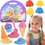 WOOPIE SAND FAIRY Zestaw Piasku Kinetycznego Lodziarnia 13 el - 001