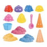 WOOPIE SAND FAIRY Zestaw Piasku Kinetycznego Lodziarnia 13 el - 002