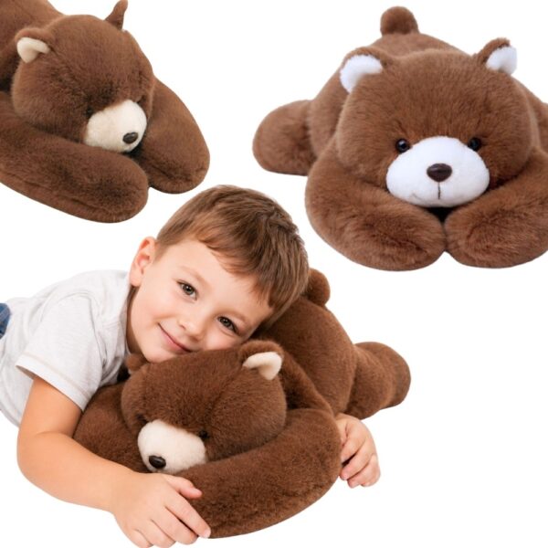 WOOPIE Pluszak Obciążeniowy Miś Balboa Antystresowy Sensoryczny Ciężkomiś Przytulanka 65cm 2500g - 001