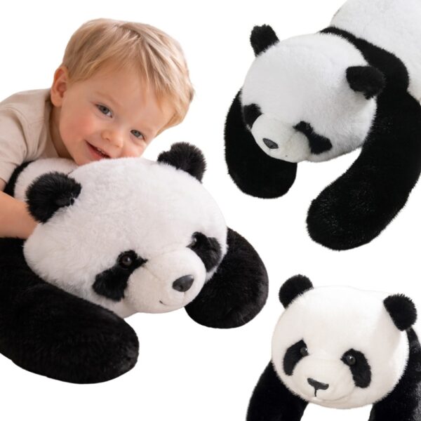WOOPIE Pluszak Obciążeniowy Panda Antystresowy Sensoryczny Ciężkomiś Przytulanka 65cm 1500g - 001