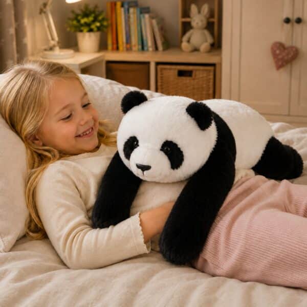 WOOPIE Pluszak Obciążeniowy Panda Antystresowy Sensoryczny Ciężkomiś Przytulanka 65cm 1500g - 003