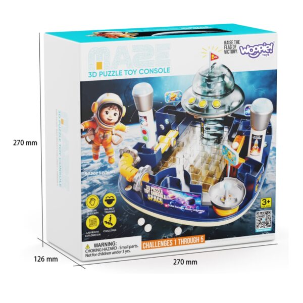 WOOPIE Kosmiczny Labirynt 3D Gra Zręcznościowa Konsola - 005
