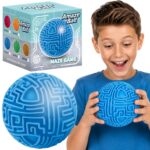 WOOPIE Niebieska Kula Labirynt 3D Gra Zręcznościowa Amaze Ball - 001