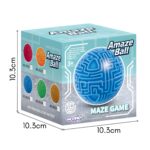 WOOPIE Niebieska Kula Labirynt 3D Gra Zręcznościowa Amaze Ball - 007