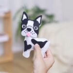 WOOPIE Zestaw do szycia dla dzieci PIESKI breloczek DIY - 002