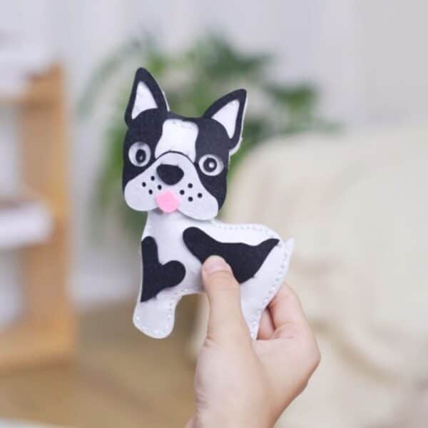 WOOPIE Zestaw do szycia dla dzieci PIESKI breloczek DIY - 002