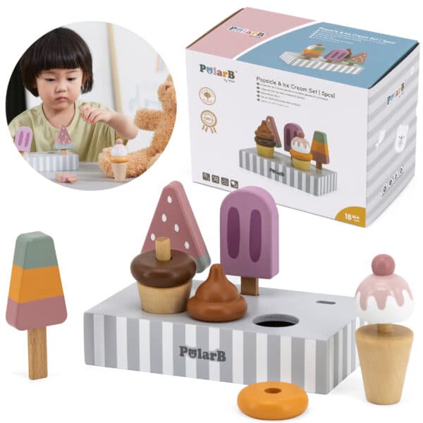 VIGA PolarB Lody na Patyku ze Stojakiem 5 szt. - 024