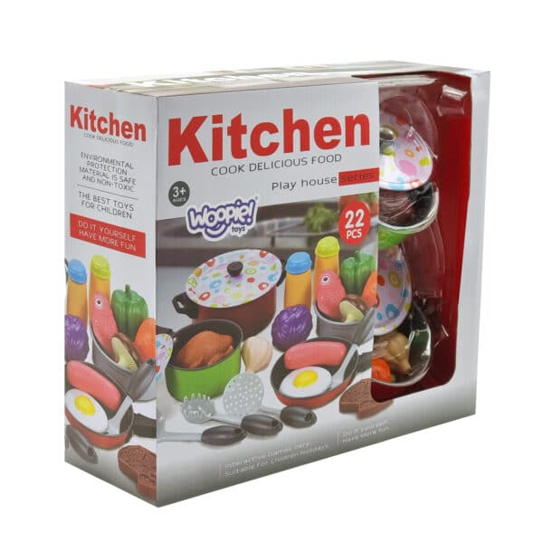 WOOPIE Zestaw XXL Kucharza Akcesoria Przybory Kuchenne 22 el. - 012