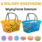 WOOPIE Koszyk na Zakupy z Zestawem do Herbaty i Słodyczami 26 el. - 013