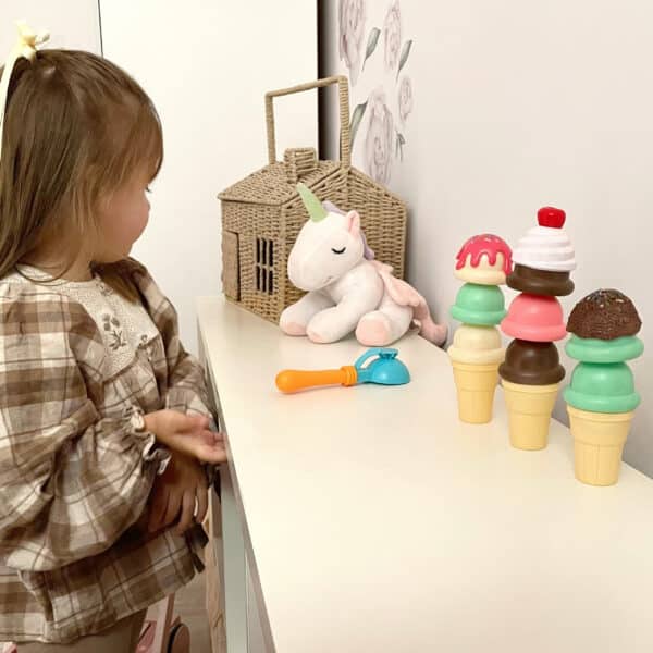 WOOPIE Zestaw do Robienia Lodów Układanka Lodziarnia 15 el. - 017