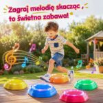 WOOPIE Kamienie Równoważne Interaktywne z Dźwiękiem i Światłem 5 el. - 003