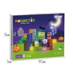 WOOPIE Klocki Magnetyczne Świecące Halloween 63 el. - 007