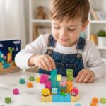 Woopie Klocki Magnetyczne Kostki 54 el Montessori Ocean Układanka Gra 3D - 002