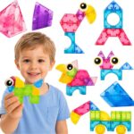 WOOPIE Klocki Magnetyczne 21el M Block Kreatywne Edukacyjne Prezent 3D - 001