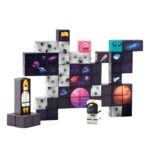 WOOPIE Magnetyczne Kostki Konstrukcyjne Kosmos 74 el. - 004