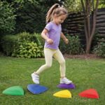 WOOPIE Kamienie Sensoryczne Trening Równowagi Antypoślizgowe 5 el. - 002