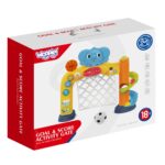 WOOPIE BABY Interaktywne Centrum Sportowe 2w1: Bramka i Kosz ze Słonikiem - 005