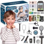 WOOPIE Barber Zestaw Fryzjerski dla Dzieci Salon Stylizacji 24el. - 001