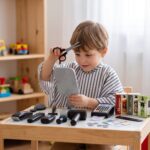 WOOPIE Barber Zestaw Fryzjerski dla Dzieci Salon Stylizacji 24el. - 002
