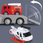 WOOPIE Czerwona Laweta Straży Pożarnej City Truck Efekty Dźwiękowe i Świetlne - 003
