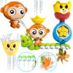 WOOPIE BABY Zabawka Wodna do Kąpieli Małpka + Kubeczek - 001