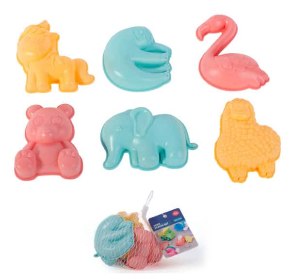 WOOPIE Foremki do Piasku 6 el. - 001