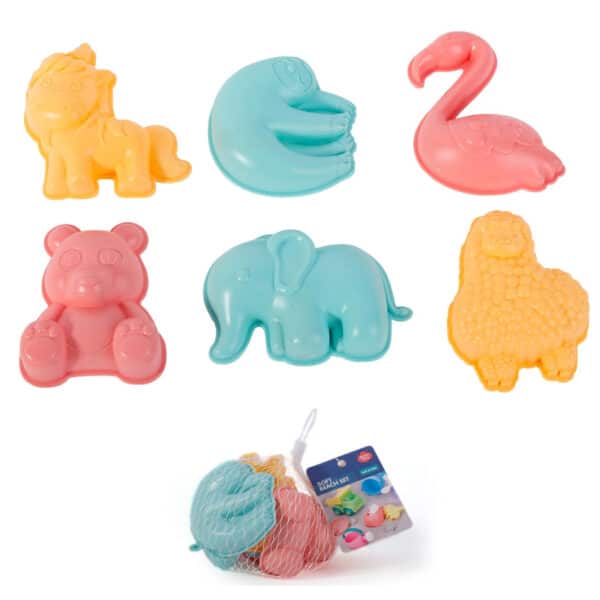WOOPIE Foremki do Piasku 6 el. - 001