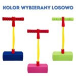 WOOPIE Piankowy Zielony Skoczek Pogo Dla Dzieci Do Skakania Trening Równowagi - 007