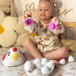 WOOPIE Edukacyjna Kurka Montessori Sorter Nauka Kształtów - 002