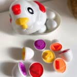 WOOPIE Edukacyjna Kurka Montessori Sorter Nauka Kształtów - 010