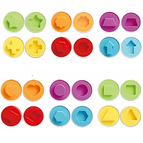 WOOPIE Edukacyjna Kurka Montessori Sorter Nauka Kształtów - 013