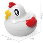 WOOPIE Edukacyjna Kurka Montessori Sorter Nauka Kształtów - 014